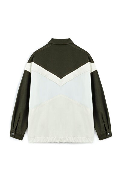 KASSEL Patchwork Detaylı Tasarım Ceket Kahve