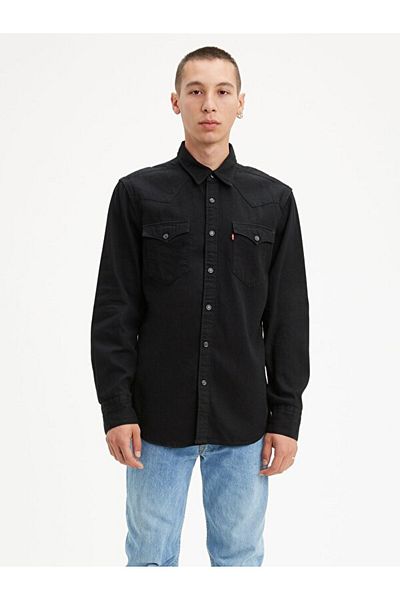 Levi's Чоловічий гольф Barstow Western Standard Marble Black