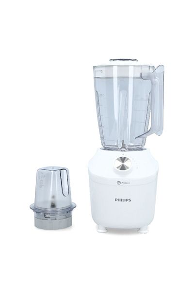 Philips 3000 Series 600W Blender with One Mill White 2 Liter