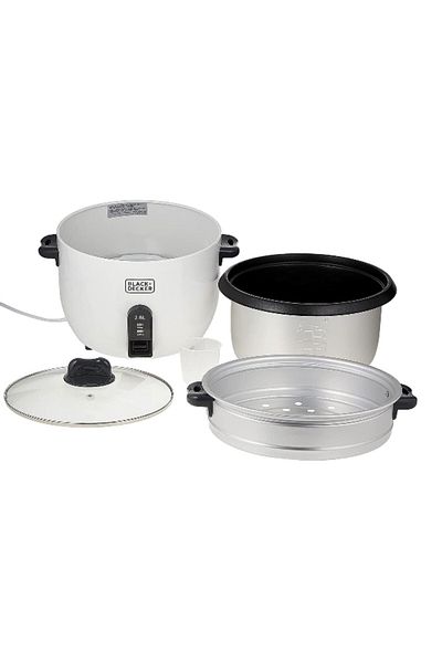 Black&Decker 1100W Non-Stick Rice Cooker 2.8 Liter RC2850-B5