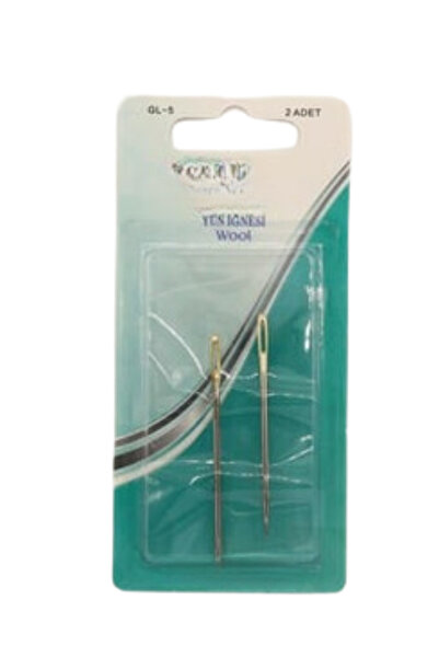 Kardelux El Dikiş İğnesi - Yün İğnesi 2 Adet