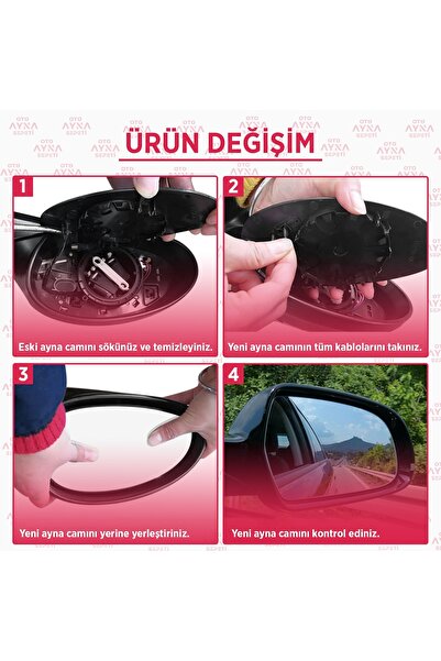 Genel Markalar Nissan Pulsar Cam Isıtmalı Sağ 2015-,96365-3ZL0A