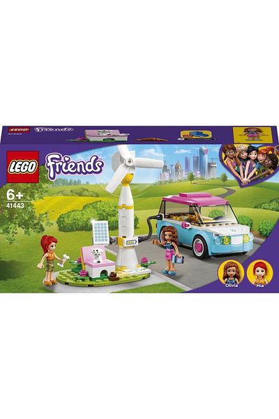 LEGO ® سيارة فريندز أوليفيا الكهربائية 41443 - مجموعة بناء الألعاب الإبداعية (183 قطعة)