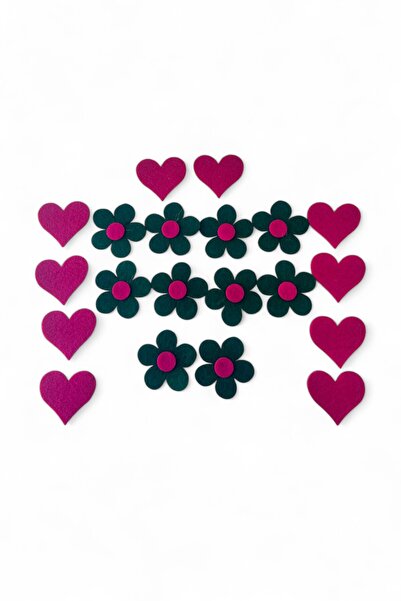 kalben accessories 20 Pieces of Felt Figures - Material Felt