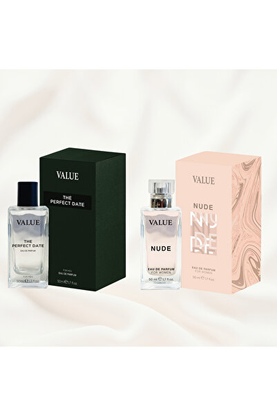 VALUE The Perfect Date Eau De Parfum For Men 50 ml - Nude Eau De Parfum For W...