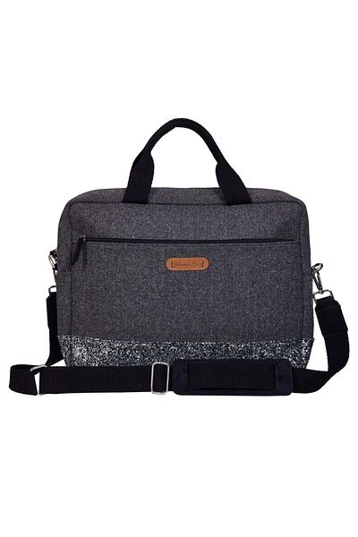 BloominBag حقيبة كمبيوتر محمول / ماك بوك مقاس 13 - 14 بوصة من Smokey Glitter