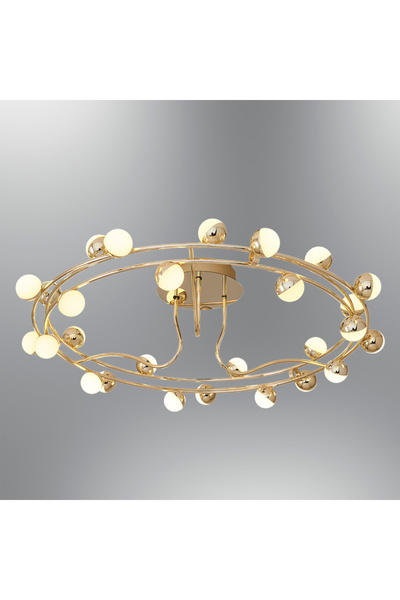 Luna Lighting 2842-27-03 Stary 80cm 27'Lİ PLAFONYER SARI