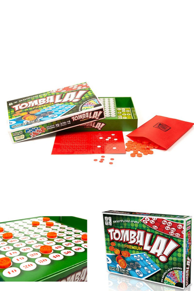 welcomein Lüks Tombala Seti Yılbaşı ve Diğer Günlerde 2-16 Oyuncu ile Oynanbi...