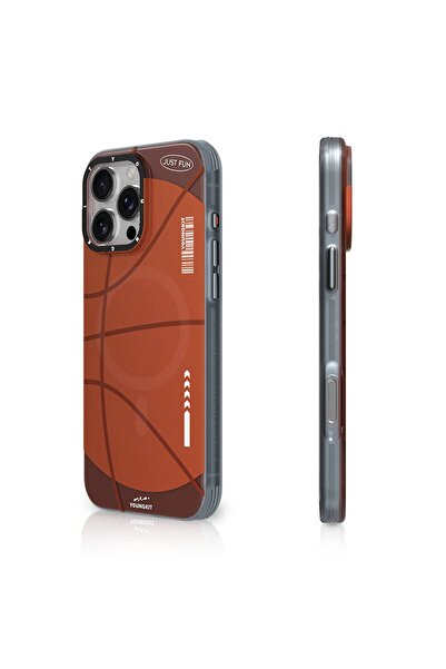 Youngkit iPhone 16 Pro Uyumlu Kılıf Magsafe Şarj Özellikli Spor Tasarımlı Youngkit Dynamic Serisi Kapak Yeşil