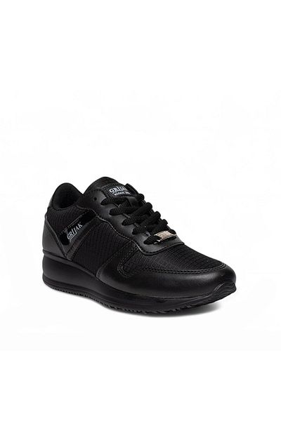Evojean Pantofi sport negri, confortabili, ortopedici, pentru femei, pantofi casual