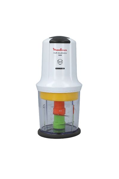 Moulinex 500W 6-in-1 Multi Moulinette Chopper 0.5L AT723127