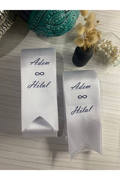 nuksoc Düğün Nişan Gelin Damat Takı Kurdelesi