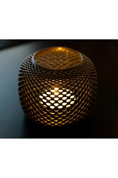 DESIGNBY Tealight Model Dekoratif Ambians Mumluk Tekli