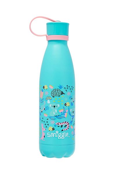 SMIGGLE - Hi There 500ml Steel Flask with Lid