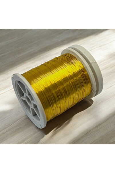 gürbüz filografi سلك تصوير ذهبي اللون 0.30 مم (30 جم - 50 مترًا).