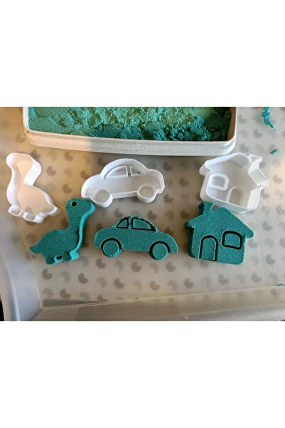 DESIGNBY 3 Piece Play Dough and Molds Set for Kids