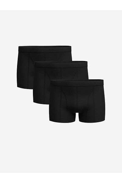 LC Waikiki Standard Fit Cotton Flexible Ανδρικό Boxer 3 τεμαχίων