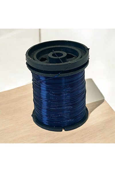 gürbüz filografi 0.30 مم (30 جم - 50 مترًا) سلك تصوير باللون الأزرق الداكن