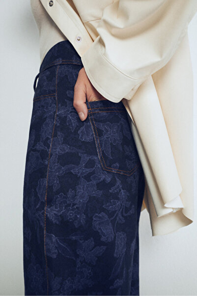 Pilea Aurora Desenli Pantolon