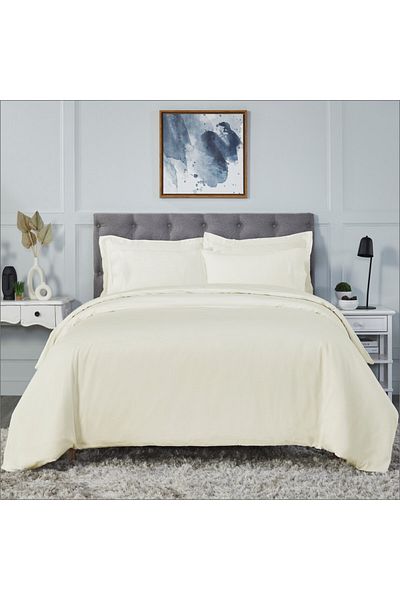 Donetella 7-Pieces King Size Hotel Style Cotton Rich Comforter ,240 x 260 cm