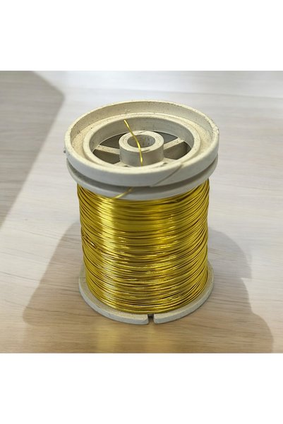 Generic Brand 0.30mm(30Gr-50Meter)Light Gold Color Filography Wire