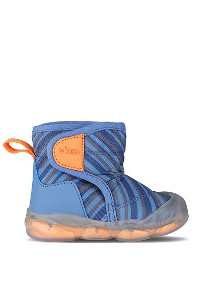 Vicco Size 19-25 Lightweight Children's Snow Boots with Lighted Fur Inside