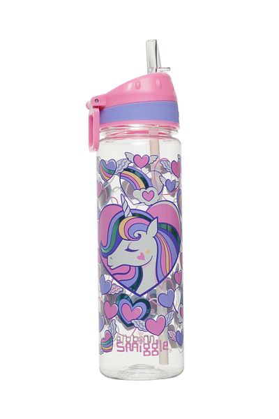 SMIGGLE - Fly High Bpa Free 650ml Straw Drinker