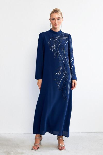 hepyen 2201 Taş İşlemeli Abiye Elbise - Parlement