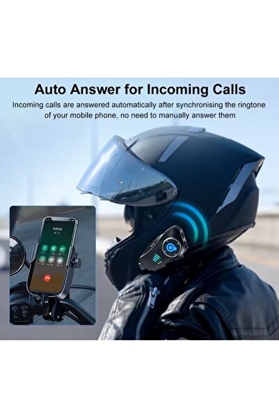 comse Q28 Motosiklet Kask Bluetooth Kulaklık 1080p Kamera İnterkom Kulaklık Su Geçirmez