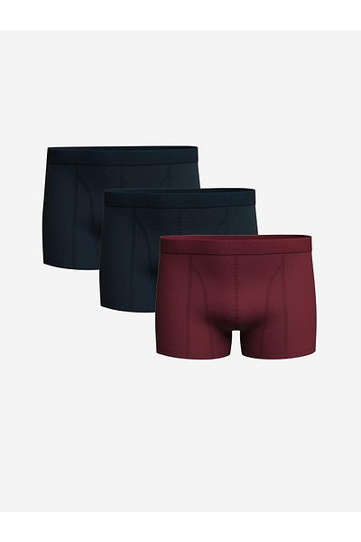LC Waikiki Set de 3 boxeri flexibili pentru bărbați din bumbac de formă standard