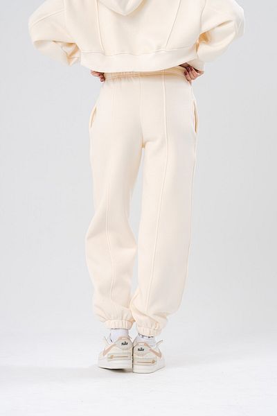go gang own Γυναικεία αθλητική φόρμα Jogger με πραγματική λεπτομέρεια από καουτσούκ στη μέση και τα πόδια