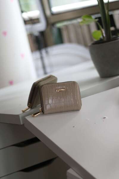 Moom Bag Жіночий міні-гаманець з крокодилової шкіри