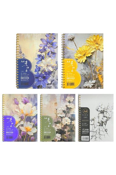 Eskiz A4-267 A4-276 Sketchbook - Side Spiral, 100 Gr 45 Yp