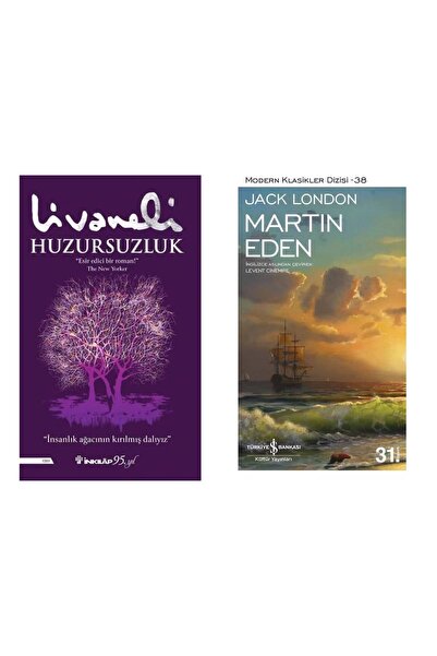 İnkılap Kitabevi Huzursuzluk Zülfü Livaneli - Martin Eden Jack London