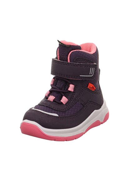 Superfit Kız Çocuk Gora-Tex Yarım Bot Ayakkabı - Koyu Mor