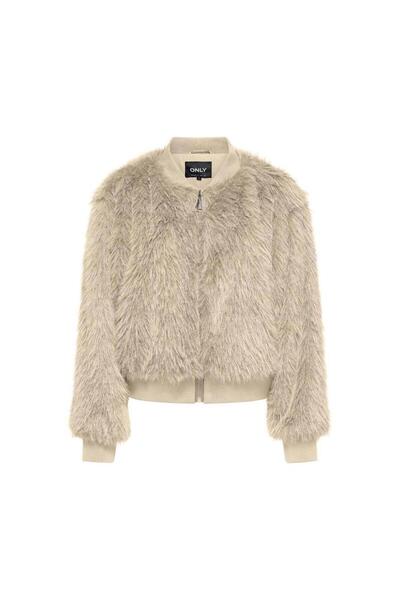 ONLY 15322405   Onlmanny Faux Fur Bomber Cc Otw Women's Velvet Fur Jacket