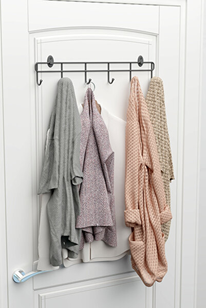 zabata Yapışkanlı Metal Duvar Elbise Askılığı Kapı Arkası Askılık Portmanto Organizer Askı