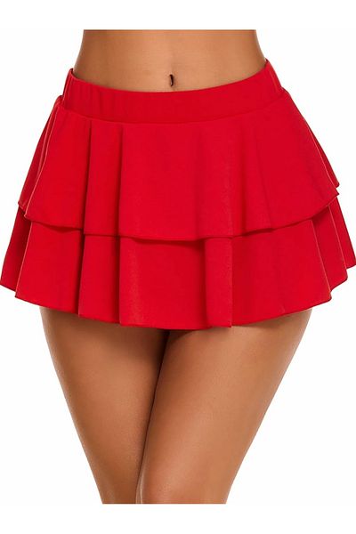 Lion Collection Super mini ruffle skirt