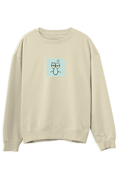 Oweear Squidward للجنسين - سويت شيرت عادي