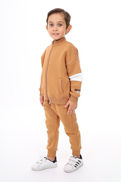 Toontoy Κεντητό σετ φόρμας για αγόρι