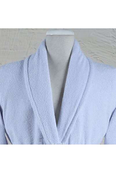 Ellaline Μπουρνούζι Şalyaka 100% βαμβάκι με πιστοποίηση γαλάζιο 340 gr/m2 Unisex