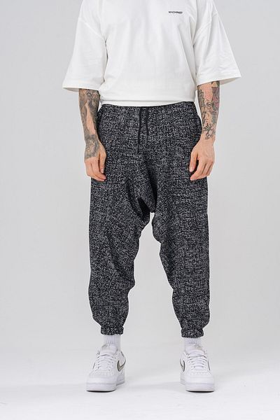 go gang own Μποέμικο Shalwar με ελαστική μέση και πόδι
