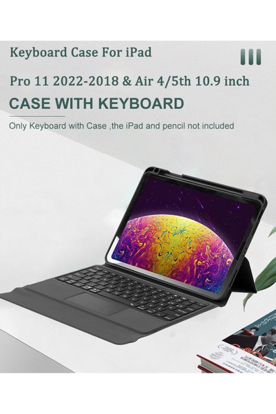 DAPHNELA Lenovo M9 Klavyeli Kılıf
