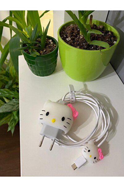 Tasarım Iphone 18w/20w Uyumlu Şarj Kablosu Ucu Ve Şarj Başlığı Kılıfı