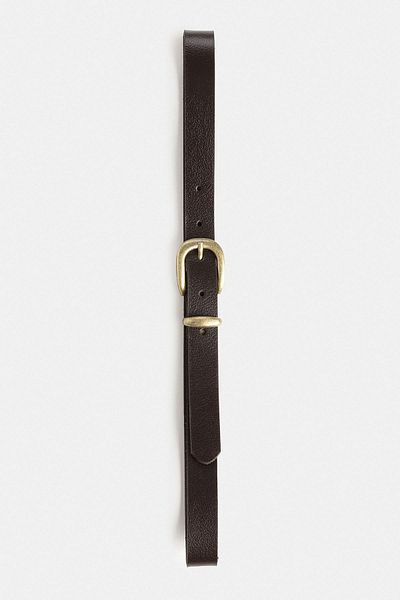 Antioch Brown Basic Men's Leather Belt