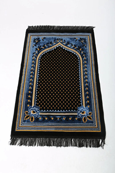 ehlibeyt hac umre kalın kadife seccade