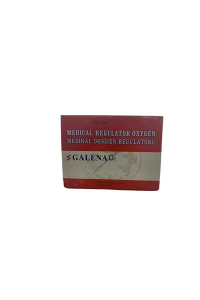 Galena Oksijen Tüpü Manometresi - Başlığı (Oksijen Regülatörü)