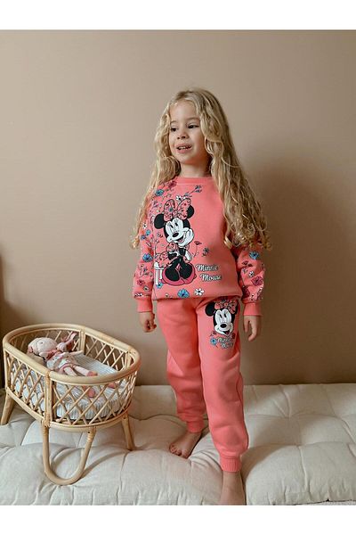 YİGİT BUTİK Set de jos și de sus pentru fete Yigit Boutique cu imprimeu floral