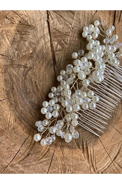 byen Accesoriu pentru păr de mireasă Agrafă cu pieptene cu perle de cristal A...
