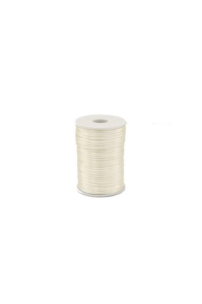 Hobigram White Floss Twine Decoration Twine Ribbon Floss Twine Rat Tail 100 Yards White – Ribbon, Stylish Design